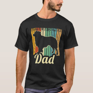 Camiseta El retro Aussie Dad Vintage Cute Pastor Australian