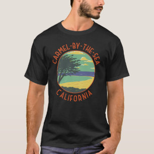Camiseta El retro de Carmel-by-the-Sea California con probl