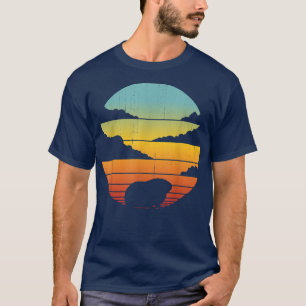 Camiseta El retro de cerdo guineano de los años 60: Regalo 