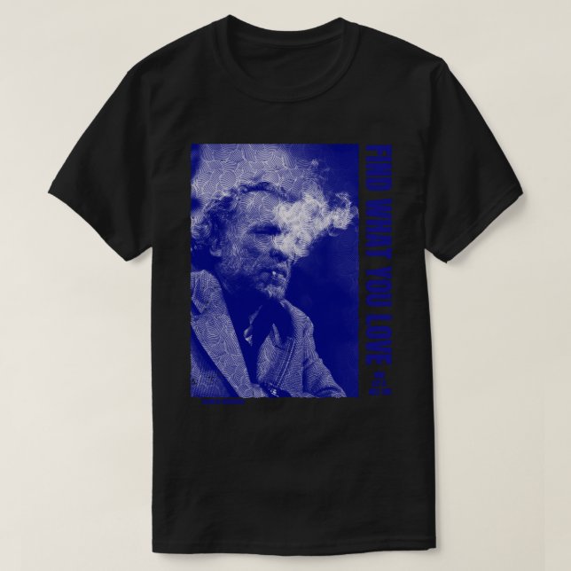 Camiseta El Retro De La Música Charles Bukowski Regalos Par (Diseño del anverso)