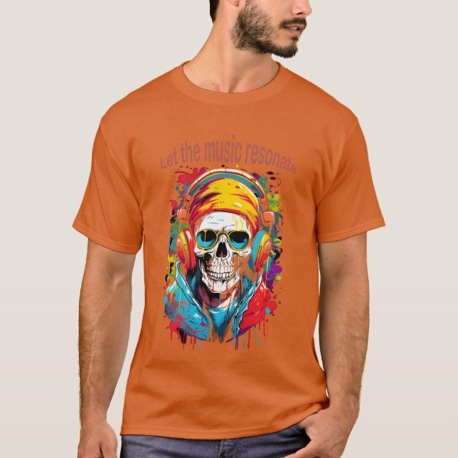 Camiseta El retro de música goonies (Anverso)