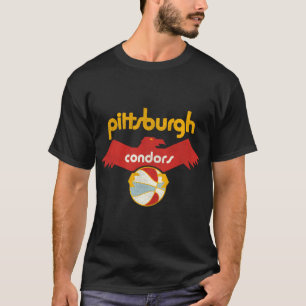 Camiseta El retro derrotado Pittsburgh Cóndor ABA El Balonc