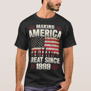 Camiseta El retro hace grande a Estados Unidos desde 1999