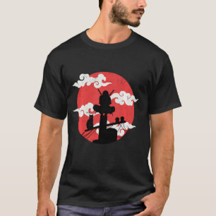 Camiseta El retro kanji Samurai Shinobi espada Ninja japoné