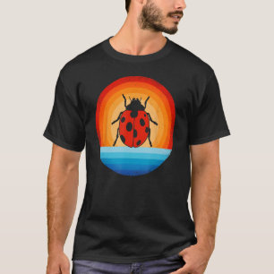 Camiseta El retro Ladybug Vintage 60's Sunset Bug me inspir