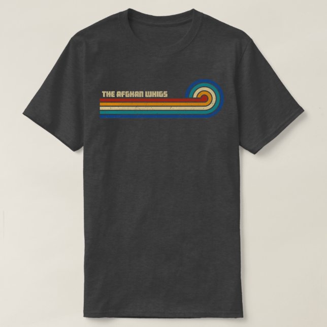 Camiseta El retro ocaso de los azotes afganos (Diseño del anverso)