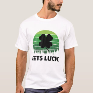 Camiseta El retro teme la suerte del amante irlandés del D