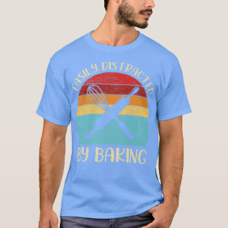 Camiseta El retro vintage Baking Lover Distrato fácilmente