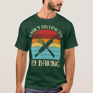 Camiseta El retro vintage Baking Lover Distrato fácilmente
