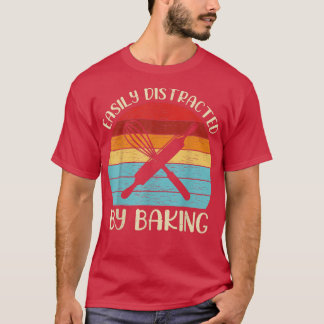 Camiseta El retro vintage Baking Lover Distrato fácilmente