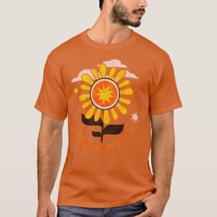 Camiseta El retro vintage hippie bohemio de los 70 se queda