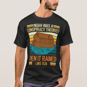 Camiseta El Retro Vintage Noah Era Un Teórico De La Conspir