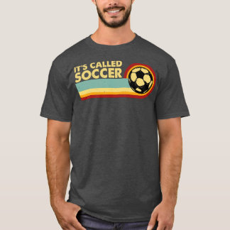 Camiseta El retro vintage se llama fútbol