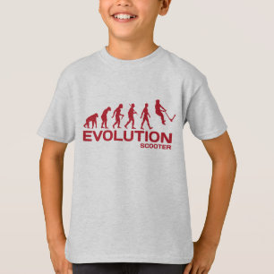 Camiseta El retroceso de la EVOLUCIÓN de la VESPA del truco