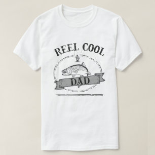 Camiseta El retruécano divertido de la pesca del papá
