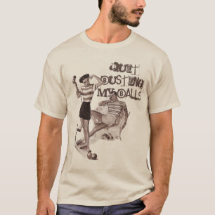 Camiseta El reventar retro de la bola