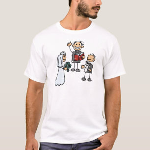 Camiseta El reverendo del sacerdote ministro realiza ceremo