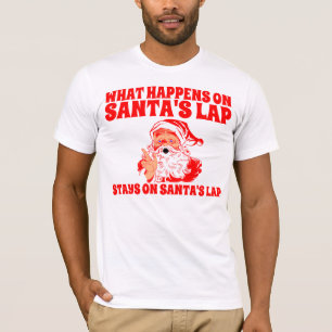 Camiseta El revestimiento de Santa