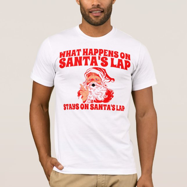 Camiseta El revestimiento de Santa (Anverso)