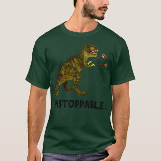 Camiseta El Rex de Tyrannosaurus con Grabbers es UnStoppabl