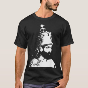 Camiseta El rey apoya a Haile Selassie Crown1771.png
