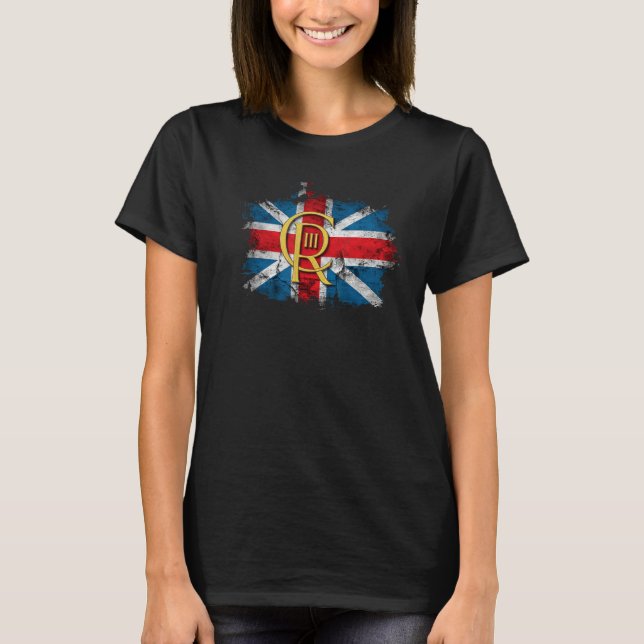 Camiseta El Rey Británico Larga Vida Al Rey Dios Salve Al R (Anverso)