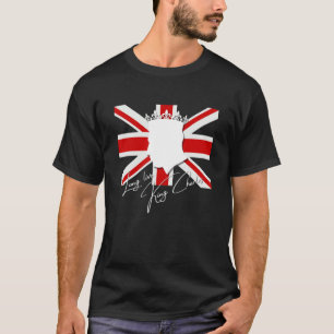 Camiseta El Rey Británico Larga Vida Al Rey Dios Salve Al R