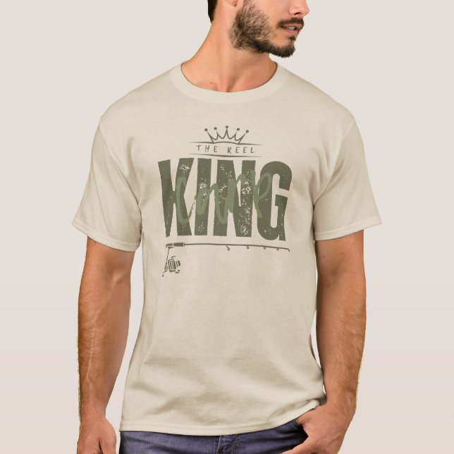Camiseta El rey de la carreta | Pesca de carros (Anverso)