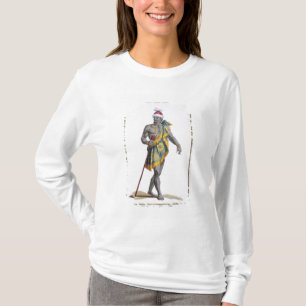 Camiseta El rey de la Florida, 1780 (grabado coloreado)