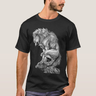Camiseta El rey de la maldición medieval de los lobos de We