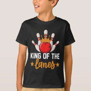 Camiseta El Rey De Las Lanes En La Bolera
