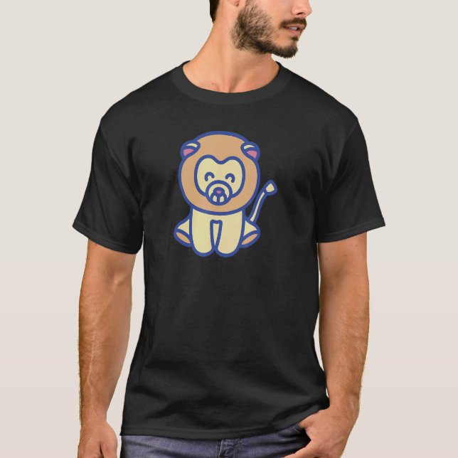 Camiseta El Rey de los Animales Leones Fans Predator (Anverso)