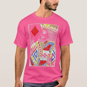 Camiseta El Rey de los Diamantes Vintage parece estar mal j