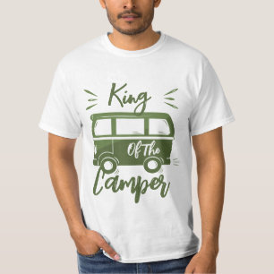 Camiseta El Rey Del Camper, El Propietario Del Camper RV Gr