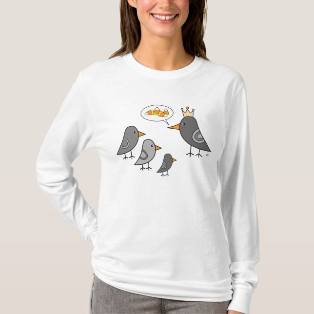 Camiseta el rey del cuervo - sudadera con capucha de las (Anverso)
