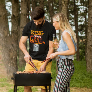 Camiseta El rey del gráfico de la parrilla