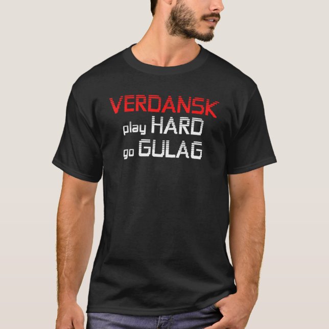 Camiseta El rey del Gulag llama a videojuego de la zona de  (Anverso)