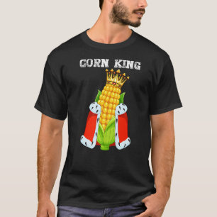 Camiseta El Rey del maíz papá Mens Corn Sweetcorn Corn Farm