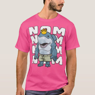 Camiseta El Rey del océano: El bebé de tiburones hambriento