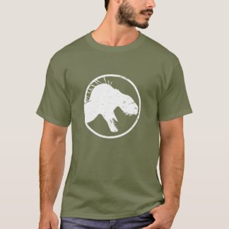 Camiseta El rey del tirano de los hombres apenó la camisa,