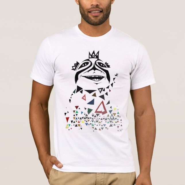 Camiseta El rey del triángulo (Anverso)
