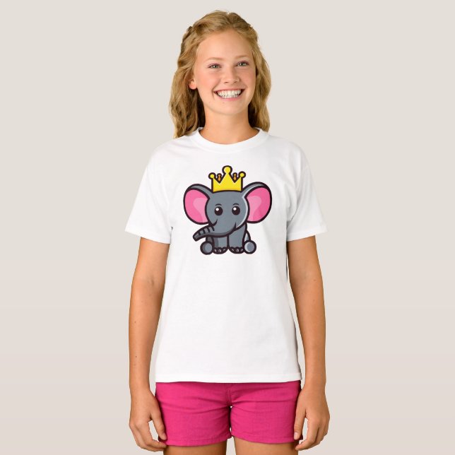Camiseta El rey elefante (Anverso completo)