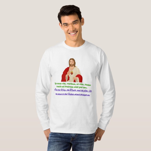 Camiseta El rey ha venido (Anverso completo)