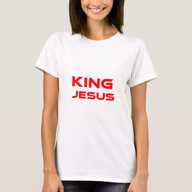CAMISETA EL REY JESÚS (Anverso)