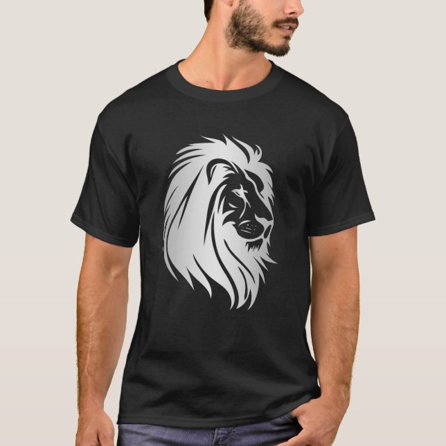 Camiseta El Rey León Blanco (Anverso)