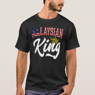 Camiseta El rey malasio Malasia Bandera Malasia_1