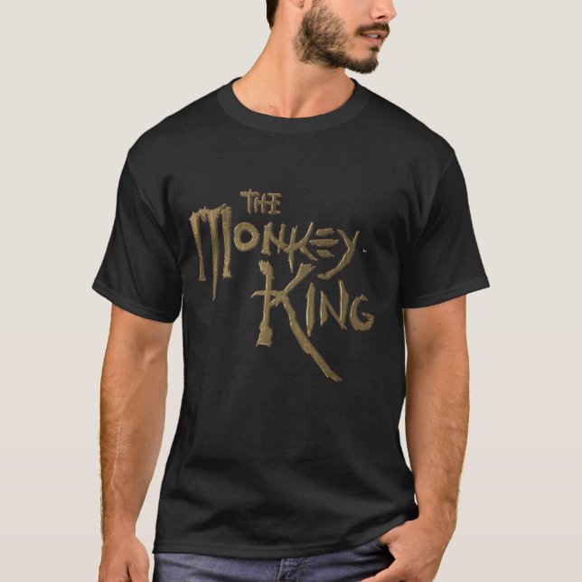 Camiseta El rey Men's Shirt del mono (Anverso)
