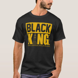 Camiseta El Rey Negro La Pieza Más Poderosa En El Juego Ch