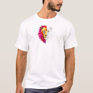 Camiseta El Rey - Retrato de León Majestuoso