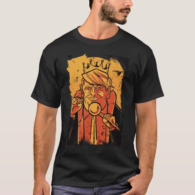 Camiseta El rey Trump (Anverso)
